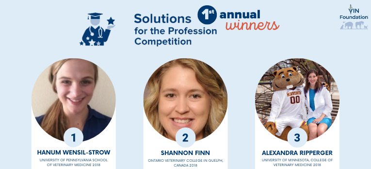 VIN Foundation | Supporting veterinarians to cultivate a healthy animal community | Resources | Solutions for the Profession Veterinary Student Essay Competition