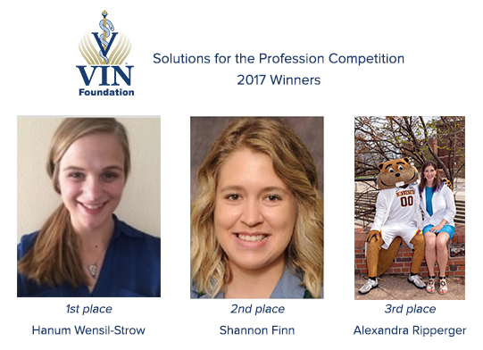 VIN Foundation | Supporting veterinarians to cultivate a healthy animal community | Resources | Solutions for the Profession Veterinary Student Essay Competition