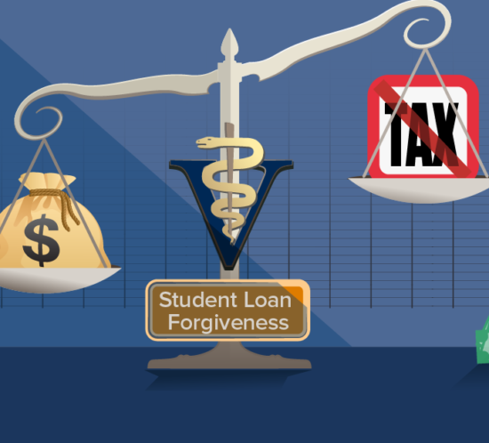VIN Foundation | Supporting veterinarians to cultivate a healthy animal community | Blog | Student Loan Forgiveness: Taxable or Tax-Free? Either way, It’s a Blessing