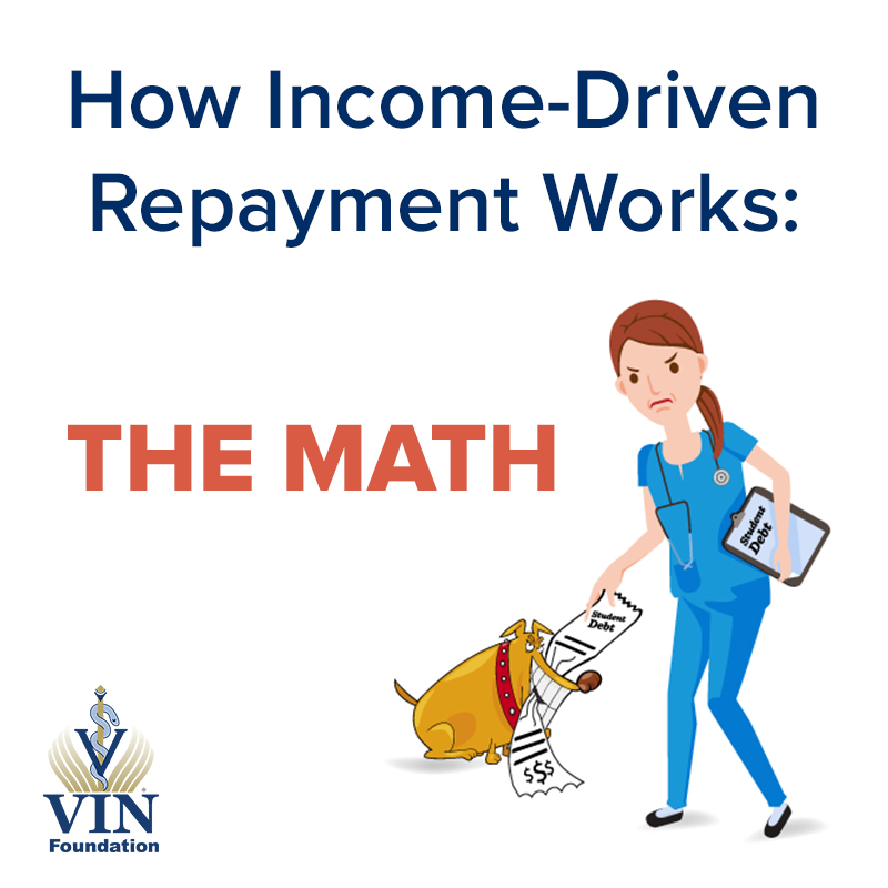 VIN Foundation | Supporting veterinarians to cultivate a healthy animal community | Blog | How Income-Driven Repayment Works: The Math