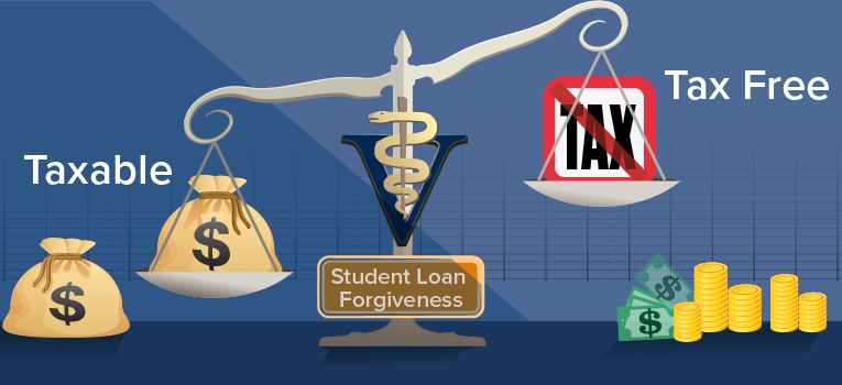 VIN Foundation | Supporting veterinarians to cultivate a healthy animal community | Blog | Student Loan Forgiveness: Taxable or Tax-Free? Either way, It’s a Blessing