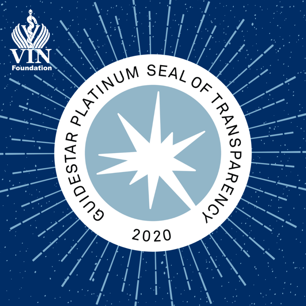 VIN Foundation reaches GuideStar Platinum for 4th year VIN Foundation