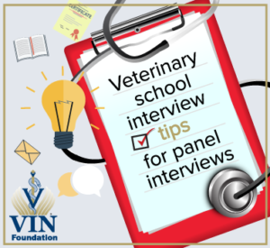 VIN Foundation | Supporting veterinarians to cultivate a healthy animal community | Blog | Veterinary School Panel Interview Tips