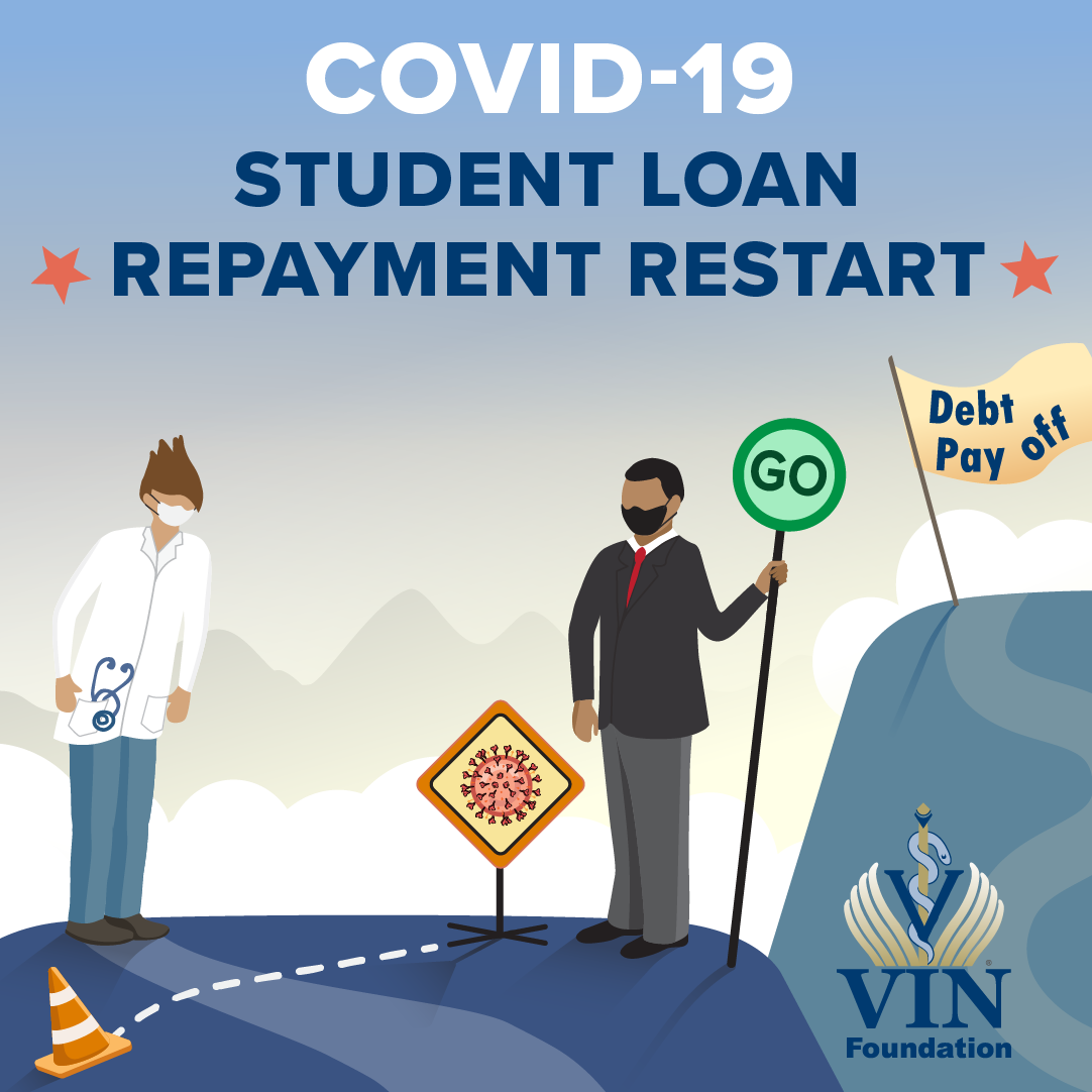VIN Foundation | Supporting veterinarians to cultivate a healthy animal community | COVID Repayment Restart | Veterinary Student Debt Help