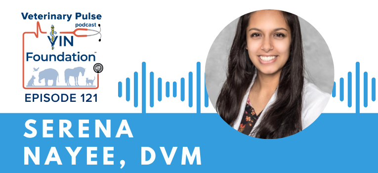 VIN Foundation | Supporting veterinarians to cultivate a healthy animal community | free resources veterinary students veterinarians | Blog | Veterinary Pulse Podcast | Veterinary Pulse Podcast with Dr. Serena Nayee