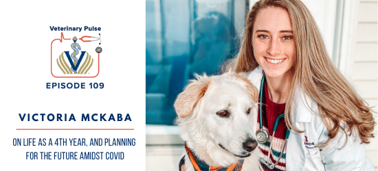VIN Foundation | Supporting veterinarians to cultivate a healthy animal community | free resources veterinary students veterinarians | Blog | Veterinary Pulse Podcast Life as a 4th year, and planning for the future amidst COVID with Victoria McKaba