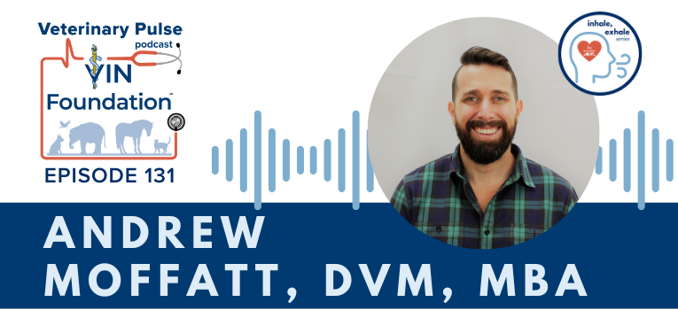 VIN Foundation | Supporting veterinarians to cultivate a healthy animal community | free resources veterinary students veterinarians | Blog | Veterinary Pulse Podcast | Veterinary Pulse Podcast with Dr. Andrew Moffatt