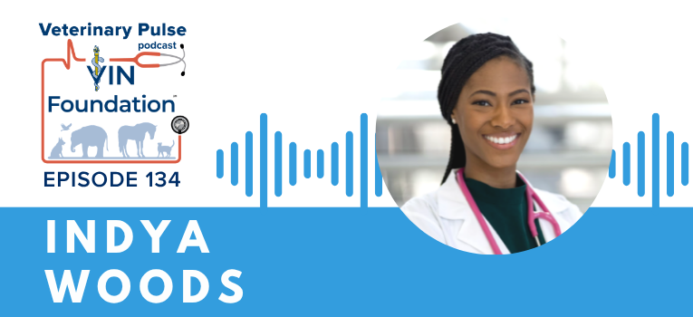 VIN Foundation | Supporting veterinarians to cultivate a healthy animal community | Blog | Veterinary Pulse Podcast | Veterinary Pulse Podcast with Indya Woods