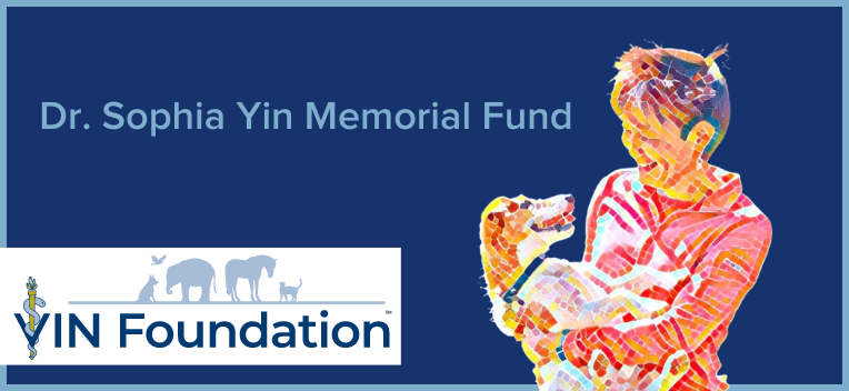 VIN Foundation | veterinary resources | Blog | VIN Foundation, VIN, and CattleDog Publishing Partner to Honor Dr. Sophia Yin’s Legacy Dr. Sophia Yin Memorial Fund