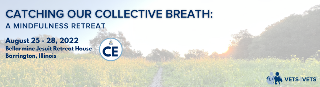 VIN Foundation | Supporting veterinarians to cultivate a healthy animal community | Nonprofit free veterinary resources | veterinary continued education | Catching Our Collective Breath - A mindfulness retreat for veterinarians, veterinary technicians/technologists, staff, and veterinary students