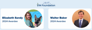 VIN Foundation Veterinary Student Scholarship Veterinary School Scholarship Mike Dunn DVM Created by Becky Godchaux | 2024 scholarship awardees Elizabeth Sandy Walter Baker