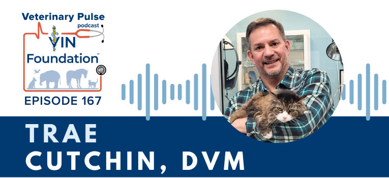 VIN Foundation | Supporting veterinarians to cultivate a healthy animal community | free resources veterinary students veterinarians | Blog | Veterinary Pulse Podcast | Veterinary Pulse Podcast with Dr. Trae Cutchin