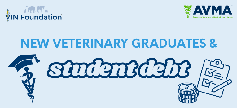 How do new veterinary graduates really feel about their student debt? AVMA-Veterinary Information Network Foundation survey explored attitudes about profession, educational debt levels, and financial literacy VIN Foundation Blog post VIN Foundation News